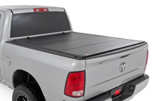 Ram 1500 Classic Hard Tri-Fold Flip Up Bed Cover - Rough Country - Fourth-generation - '19-'23